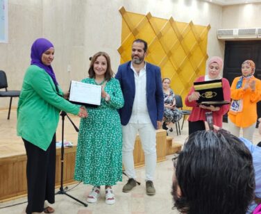 The summer program displayed bedtime stories and choral songs